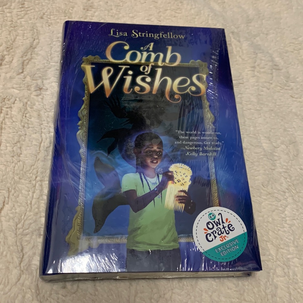 Owlcrate Jr Exclusive Edition A Comb Of Wishes by Lisa Stringfellow